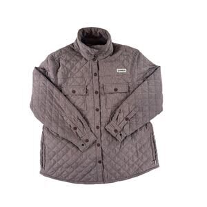 Magellan Outdoors Mens Pecos Ridge Quilted Shirt Jacket  - Mauve / Maroon  - 2XL